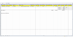 Пример формирования отчета в формате MSExcel